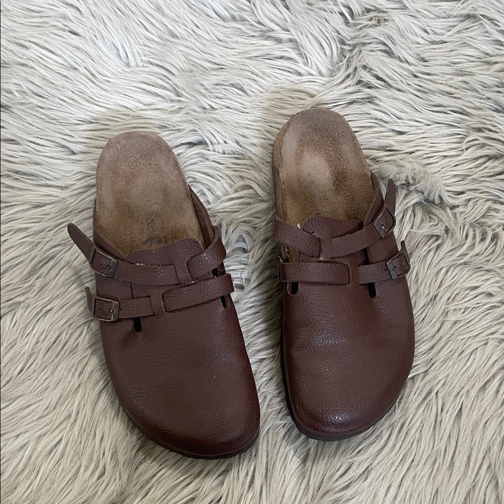 Brown Leather Women's Sandals